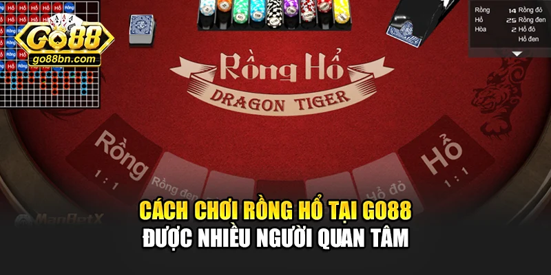 Cách chơi rồng hổ tại Go88 được nhiều người quan tâm