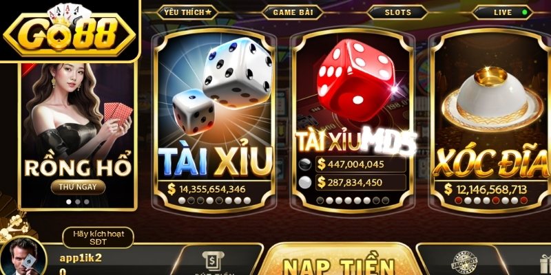 Lý do cần tìm hiểu hướng dẫn chơi Tài Xỉu GO88