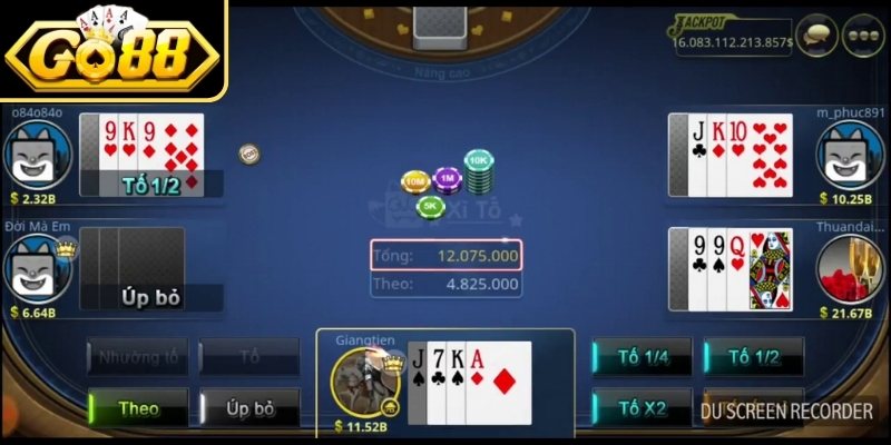 Xì Tố GO88 – Trải Nghiệm Game Bài Đỉnh Cao Hấp Dẫn 1 Giới thiệu game bài Xì Tố GO88